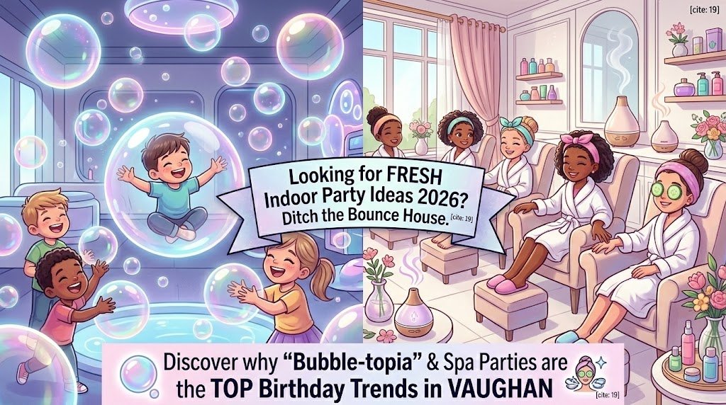 Indoor birthday party ideas 2026 - Hilys Sparkly Spa Indoor birthday party ideas 2026